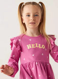 Hello tweety pink frock (Winter)