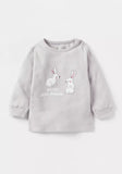 Juniors cute little bunny shirt & pyjama set (set of 2)