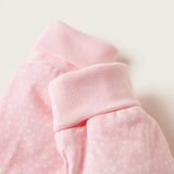 Giggles pink polka Printed Mittens