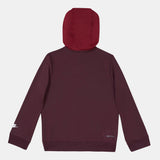 Nike Reddish Brown Fleece Lined Hoodie (Winter)