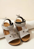 Max grey shark sandals