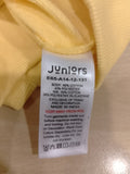 Juniors yellow skateboard boys sweatshirt (Winter)