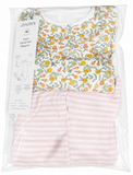 Juniors floral & stripe sleepsuit (set of 2)