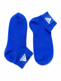 Adidas Blue Solid Ankle Socks