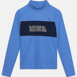 Nike blue girls turtle neck shirt