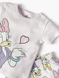 Daisy duck printed shirt & shorts set (set of 2) (Summer)