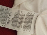 Nike Solid White Womens Sweatshirt (oversized fit)