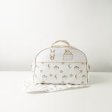 Giggles bunny embroidered Diaper Bag with Changing Mat