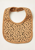 Juniors cat printed bib (set of 2)