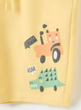 Juniors yellow roar shorts (Summer)