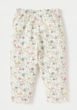 Juniors all over flower printed shirt & pyjama set (set of 2)