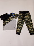 R&B boys camouflage shirt & pyjama set (set of 2) (Summer)