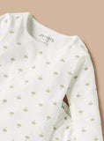 Juniors all over tree printed shirt & pyjama set (set of 2)