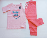 Juniors enjoy life shirt & Pyjama set (set of 2)