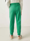 Juniors green boys jog pants
