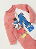 Mickey mouse 28 colorblock sleepsuit (Thick cotton)