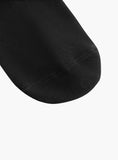 Adidas black text ankle socks