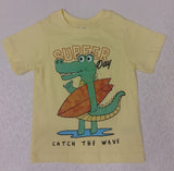 Juniors surfer day dino tshirt (Summer)