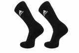 Adidas black textured long socks