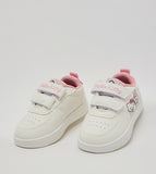 R&B Hello kitty solid white shoes