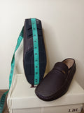 LBL men brown textured loafers (box packaging)