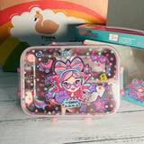 R&B rocking girl stainless steel Bento lunch