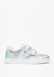 Florabella silver glittery textured shoes