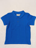 Juniors inky blue polo tshirt (Summer)