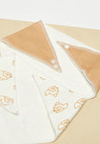 Disney Bambi print bandana bib (set of 2)