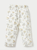 Giggles Bunny floral shirt & Pyjama set (set of 2)