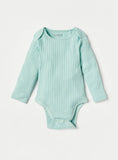 Juniors light ribbed fullsleeves bodysuits (pack of 3)