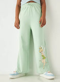 Tinkerbell green flared pants