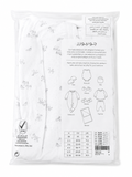Juniors animals closed feet zipper sleepsuit (set of 3)