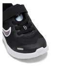 Nike down shifter black textured logo shoes (Box Packaging)