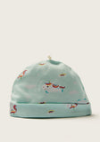 Juniors printed beanie cap ( set of 2)