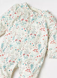 Juniors floral print fleece sleepsuit (Winter)
