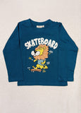 Juniors lion skateboard fullsleeves tshirt