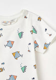 Juniors all over kites printed tshirt (Summer)