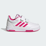 Adidas Solid White Shoes With Pink Logo (Box Packaging)