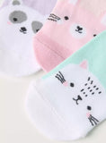 Juniors catty printed socks