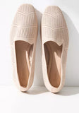 Max beige textured loafers