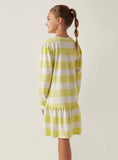 Juniors awesome stripe fullsleeves frock
