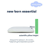 Comfy baby newborn pillow with memory foam