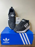 Adidas grey Swift Run shoes (Box Packaging)