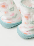 Juniors all over floral print skidders