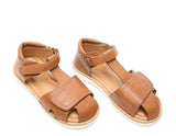 R&B brown unisex sandals