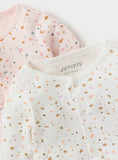 Juniors all over spotty sleepsuit (set of 2)