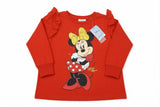 Disney Red Minnie Mouse Fullsleeves Tshirt
