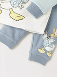 Donald duck blue shirt & Pyjama set (set of 2)