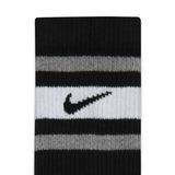 Nike black & white logo socks